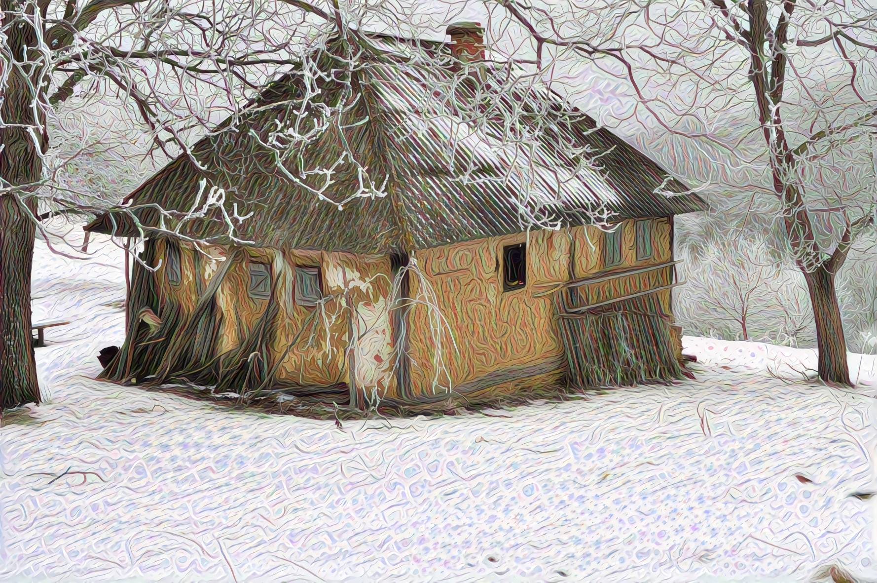 Winter Snow, Cold House