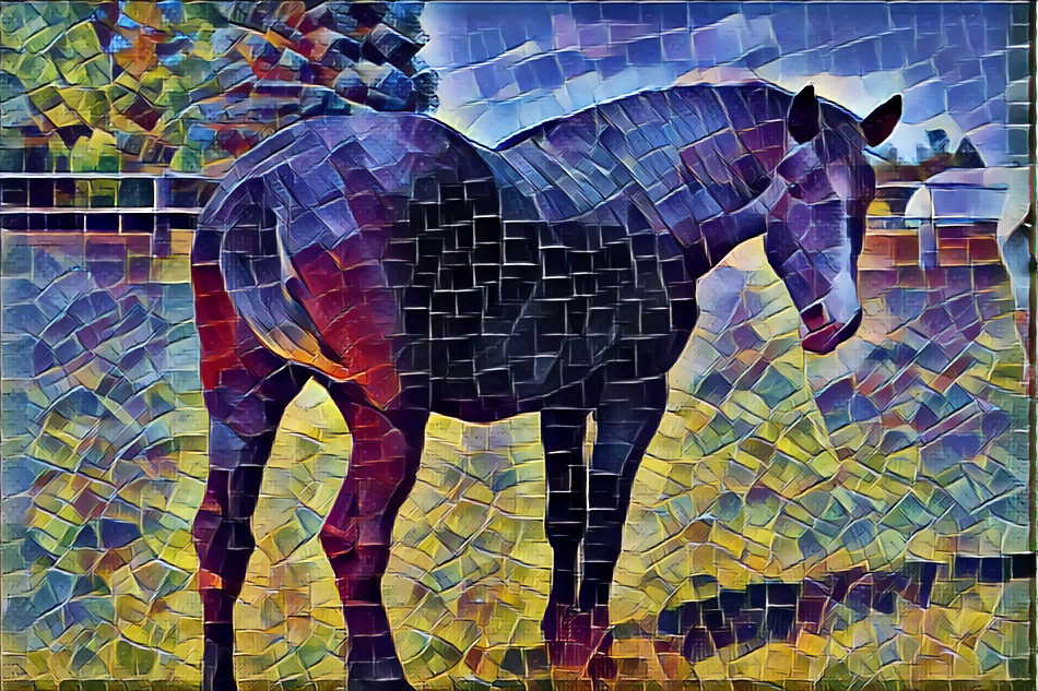 Mosaic Percheron