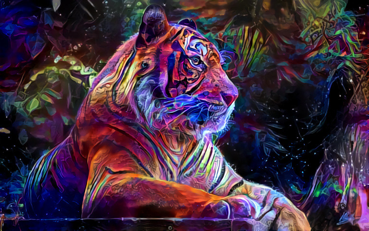 Colorful Tiger