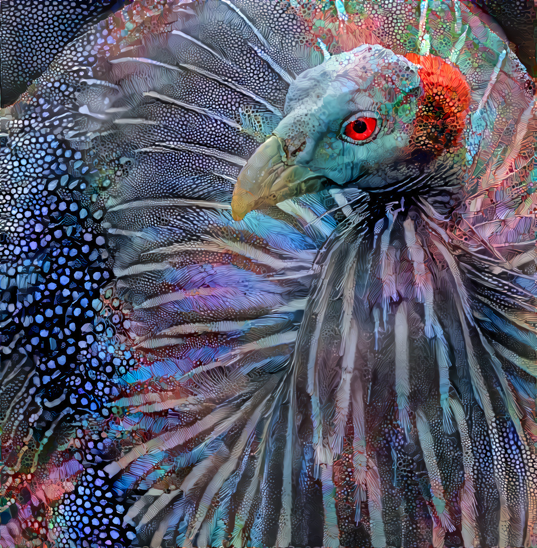 vulturine guineafowl ( Гвинейская цесарка )