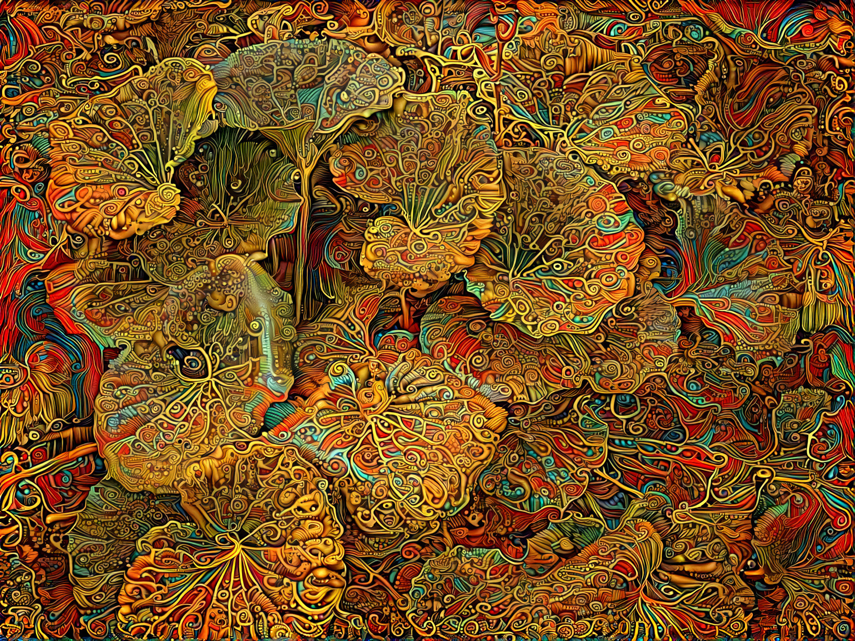 Abstract Leaves