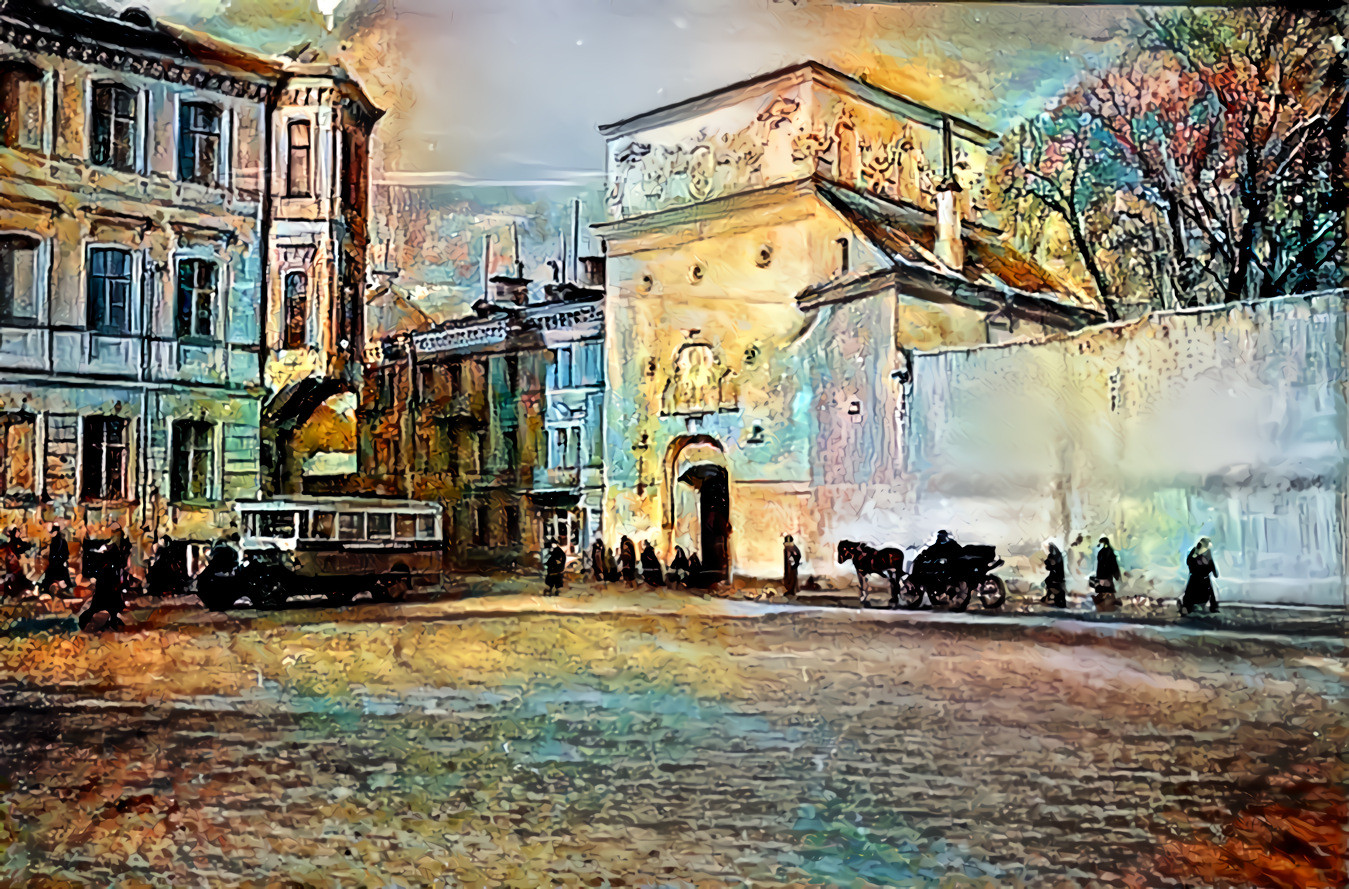 Colored inclusions of ancient Vilnius.3