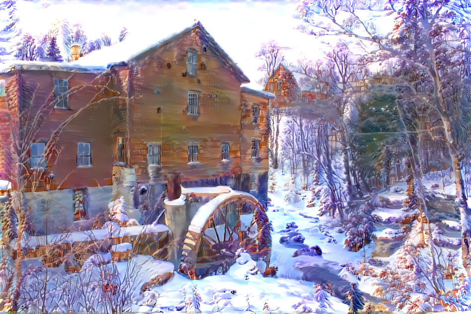 Redreaming Deep Dreamed New Hope Mill