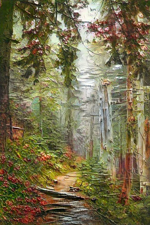 Deep woods, deep paint