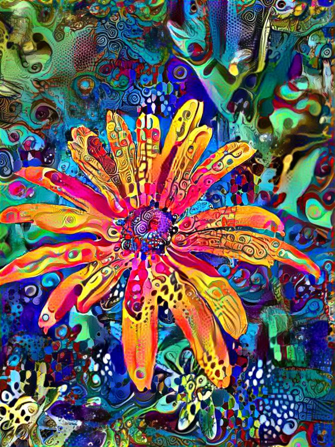 Trippy flower