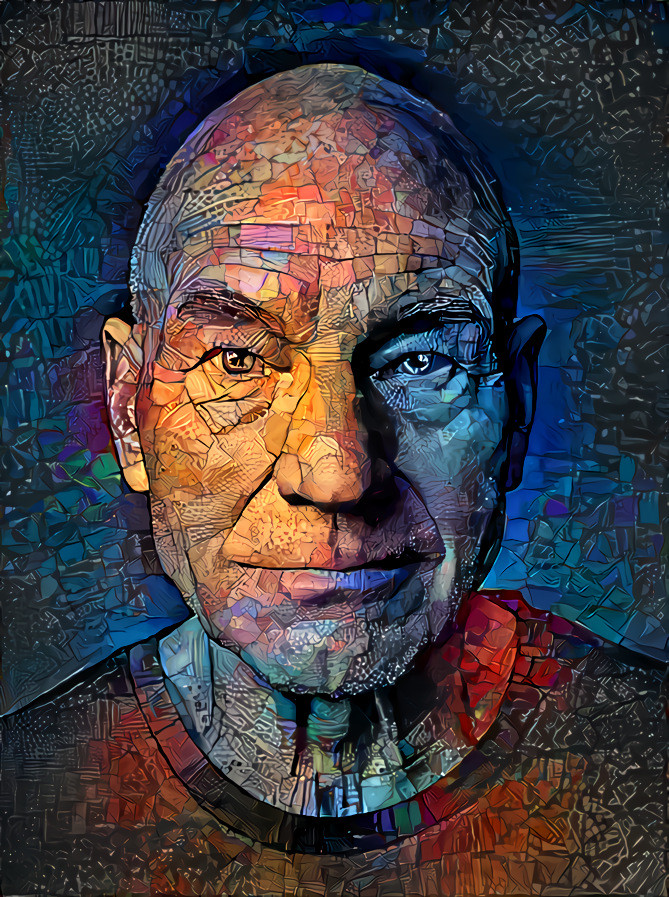 Patrick Stewart. (Star Trek's Picard)