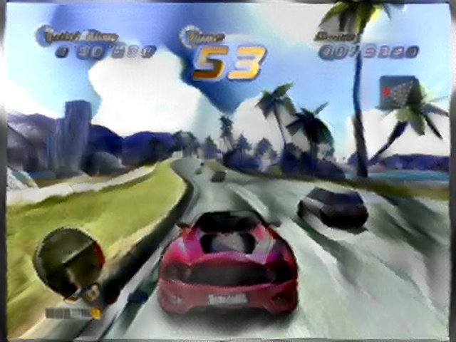 "OutRun 2" video game.