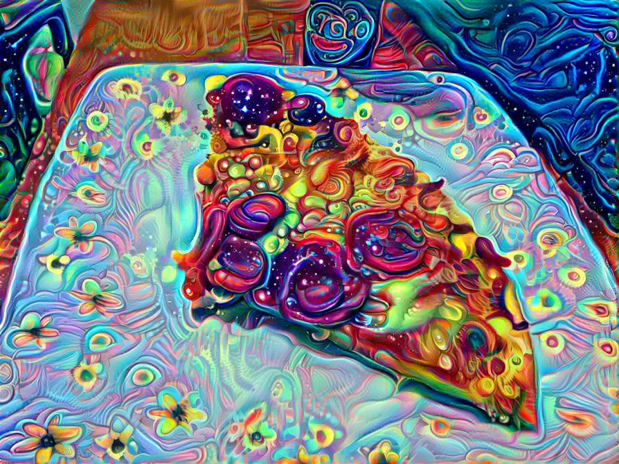 Weird pizza