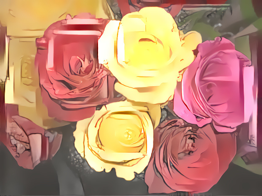 Colored Roses #3