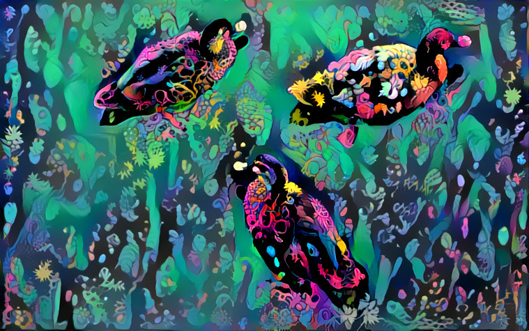 Blacklight Ducks