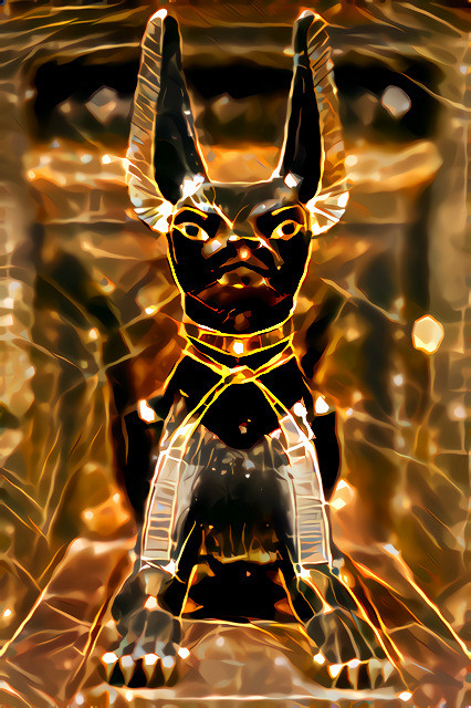 Anubis, from the Tomb of Tutankhamun