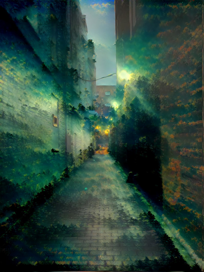 Cloudy Alley