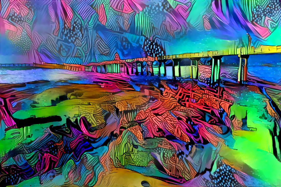 OB Pier and Tidepools - Dreaming of Color