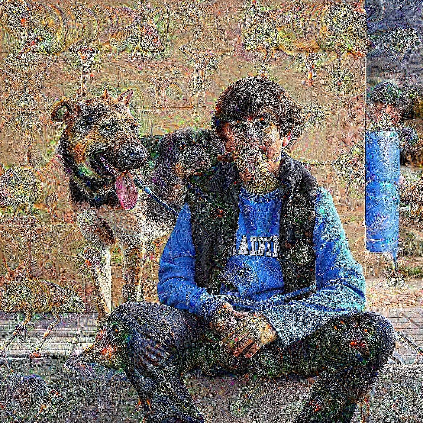 Pablo y perro