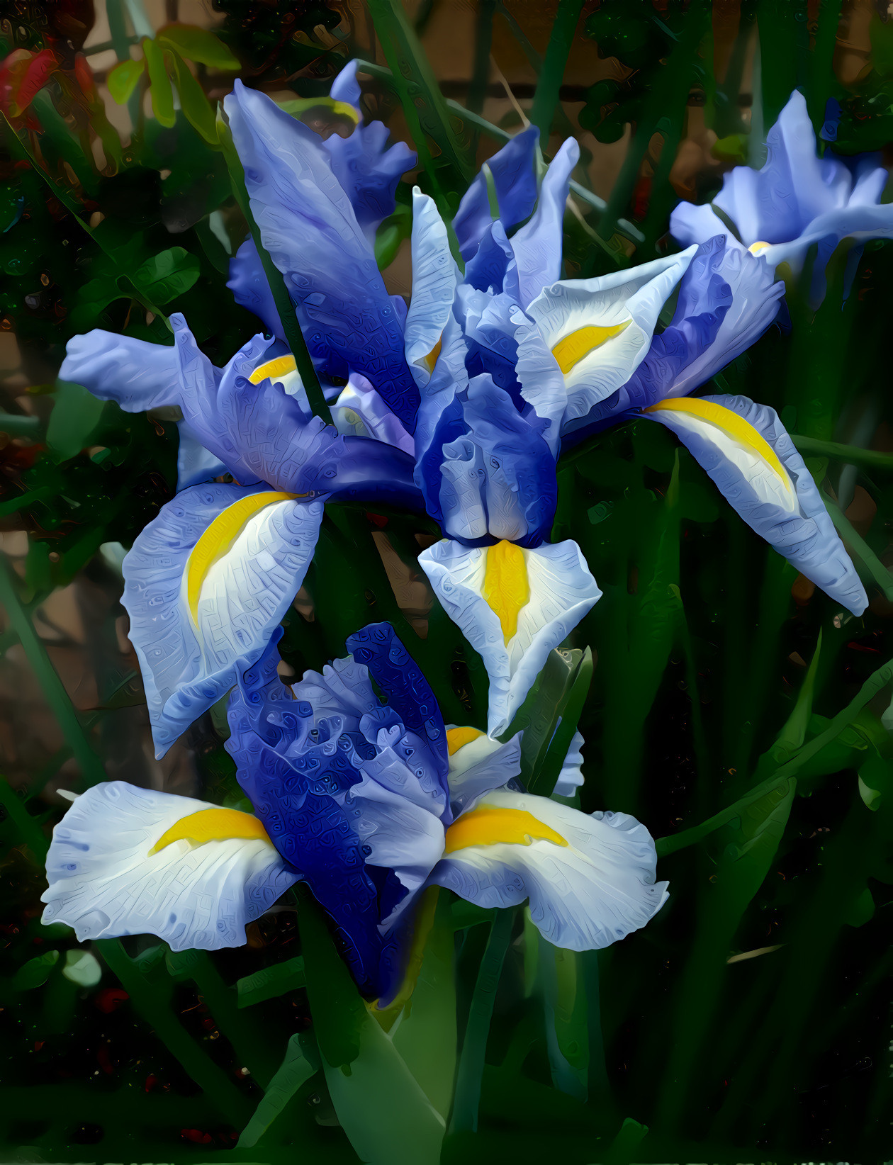 Dutch Blue Iris