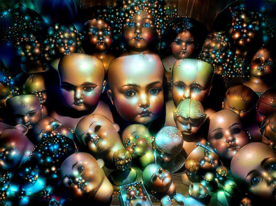 Creepy Doll Heads