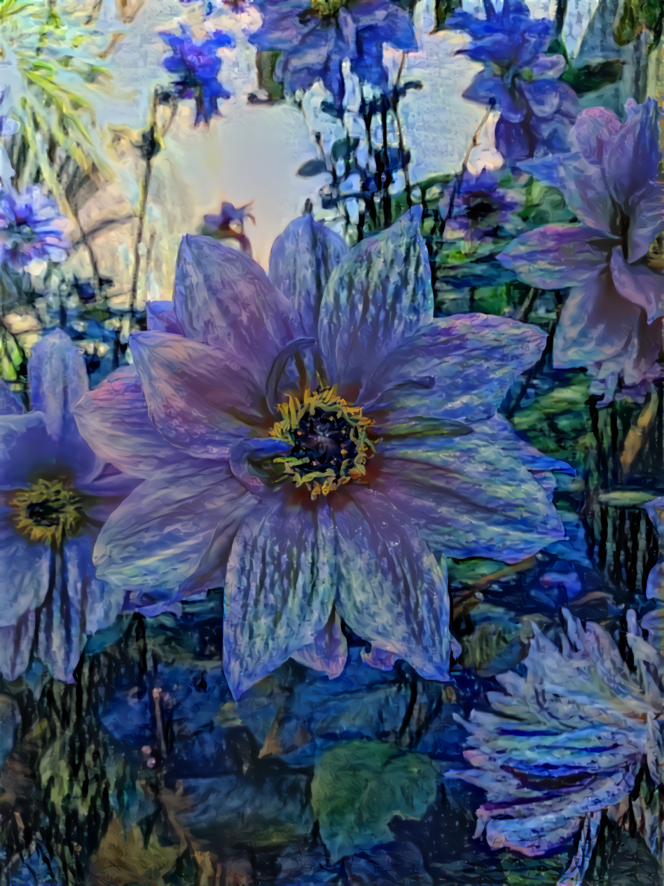 Monet's Dahlias