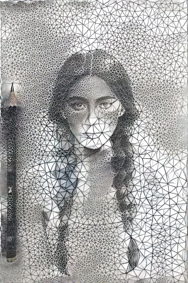 Girl In Triangles