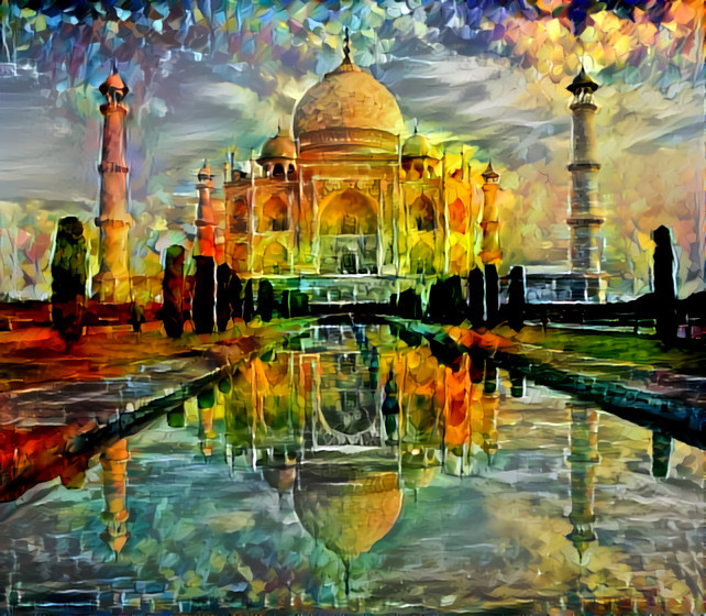 Taj Mahal Tinted