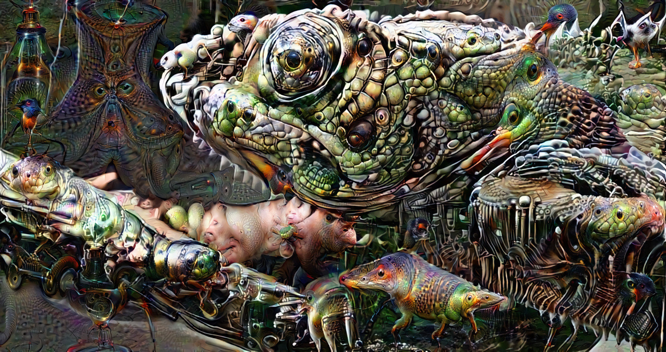 "Cameleon" Deep Dream Version