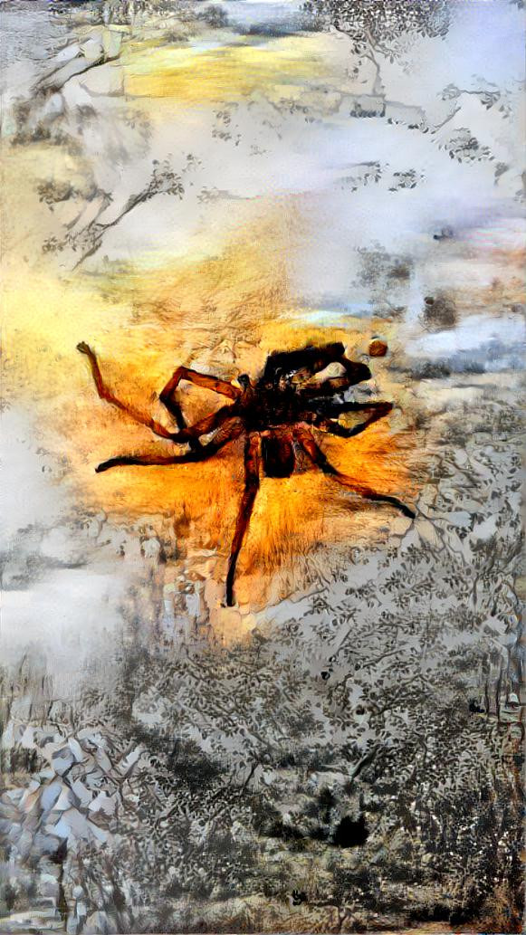 Spider painting