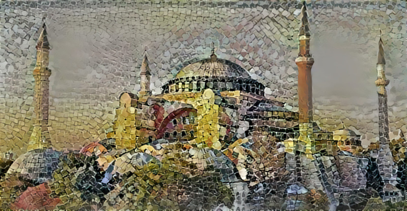 Hagia Sophia - Justinian Mural