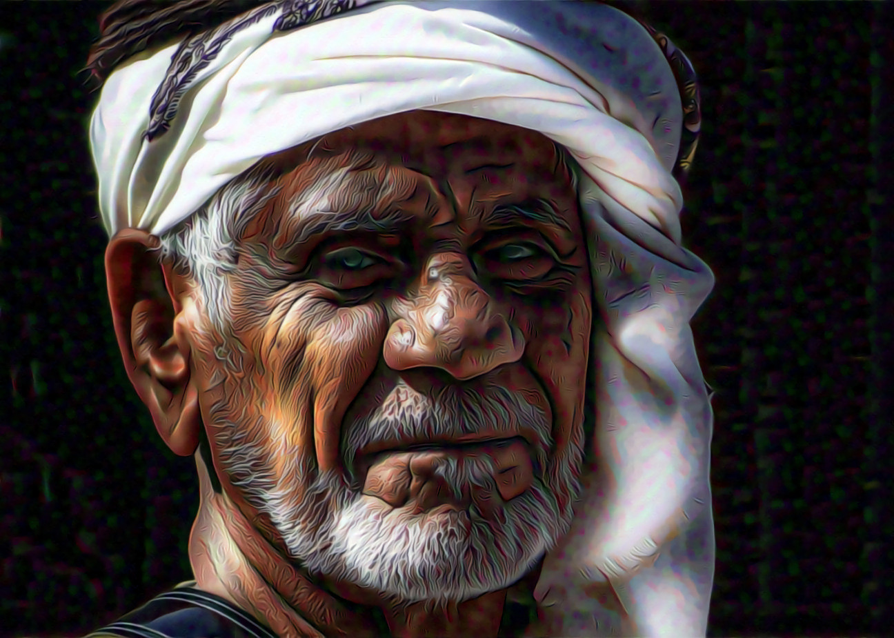 Old Arab Man