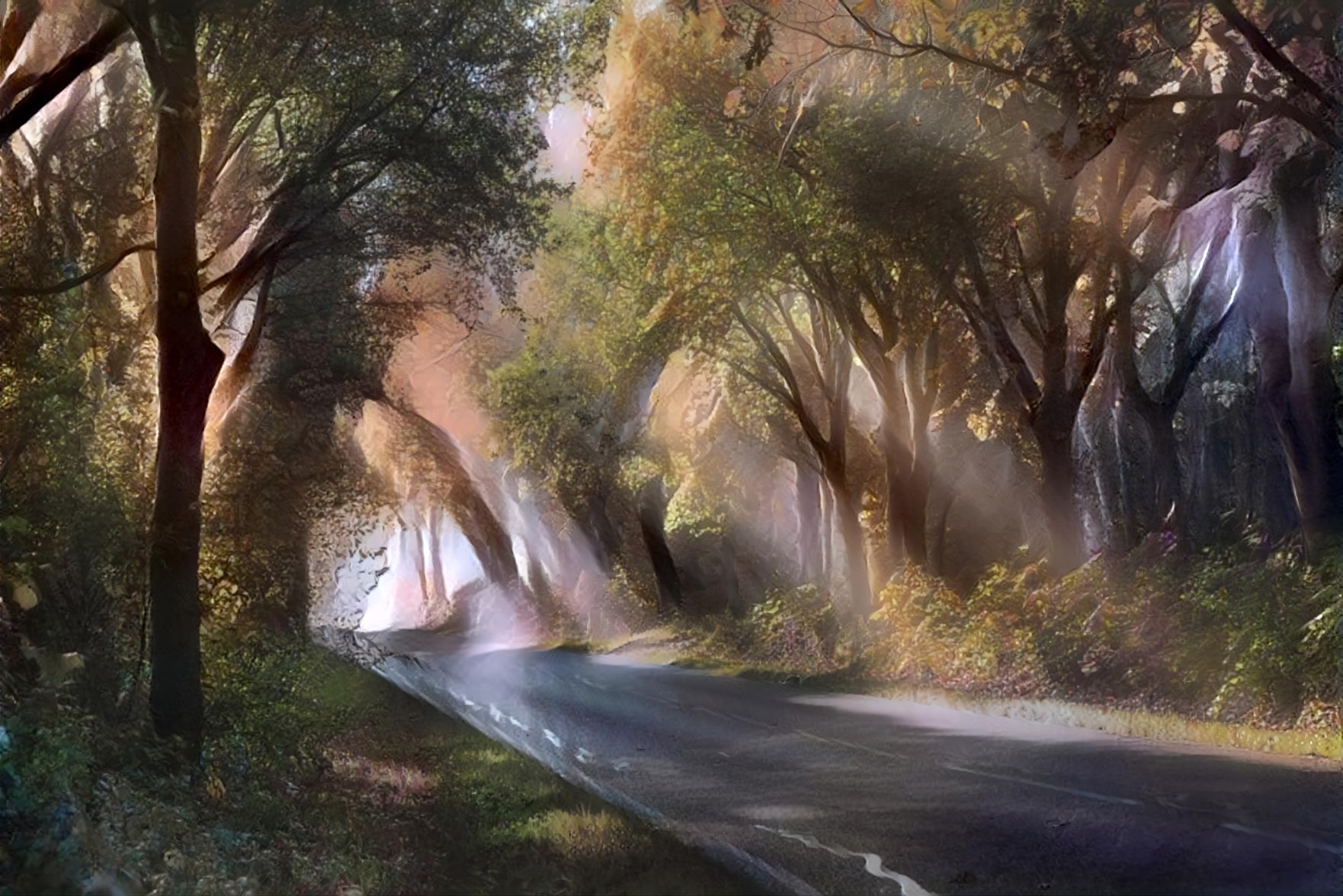 Autumn Road