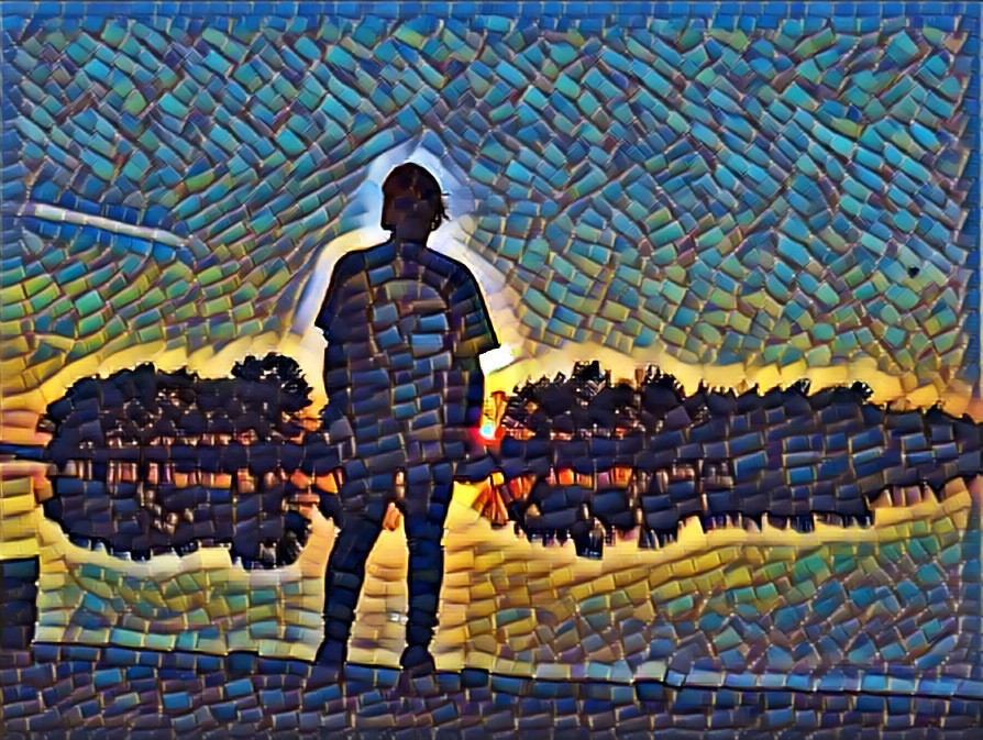 Mosaic Sunset