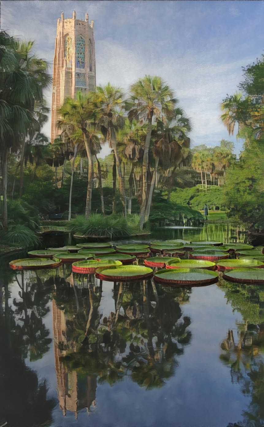 Bok Tower Lilly Pads