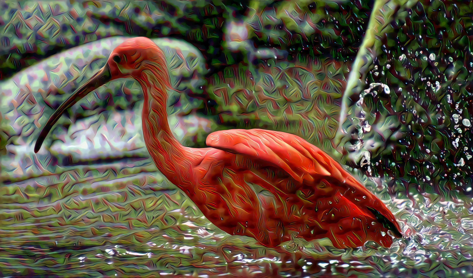 Scarlet Ibis