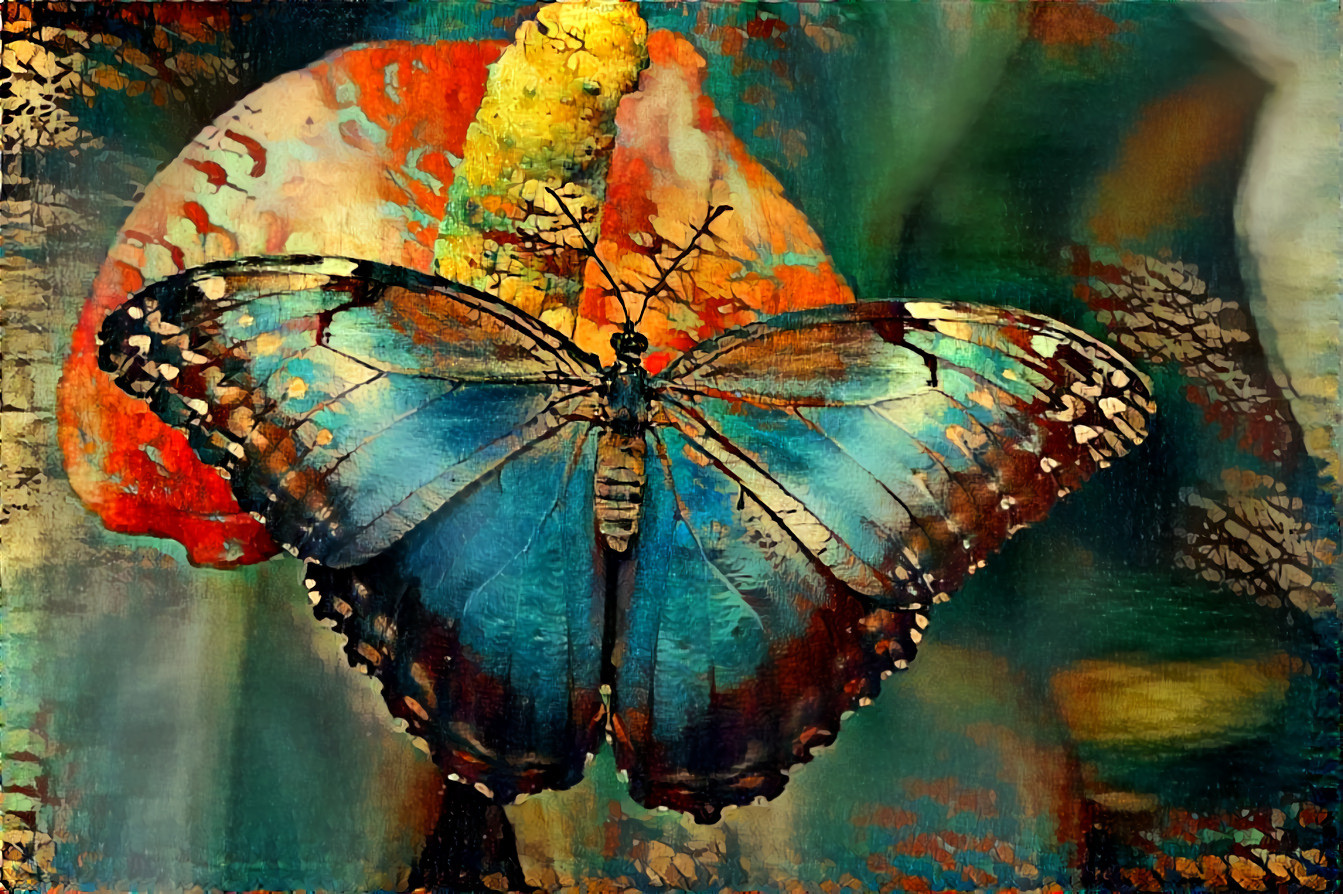 Blue Morpho Butterfly