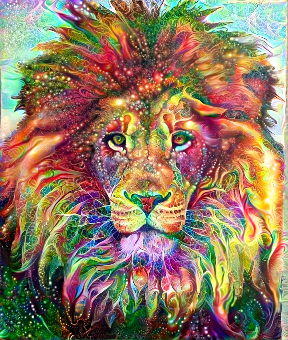 Rainbow Lion