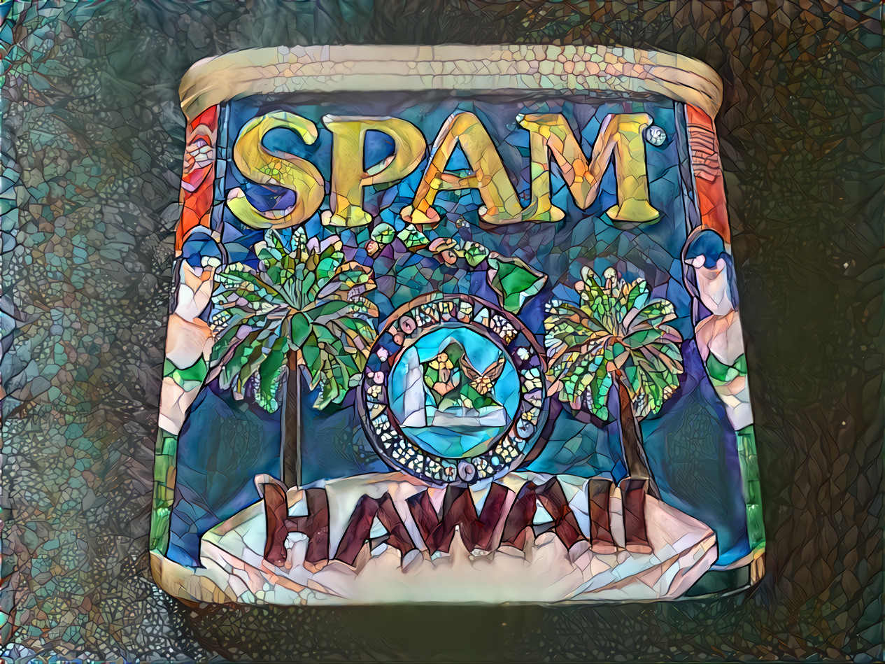 WOO HOOOOOOOOOO stained SPAM hawaiiiiîìįìiiii1iîì