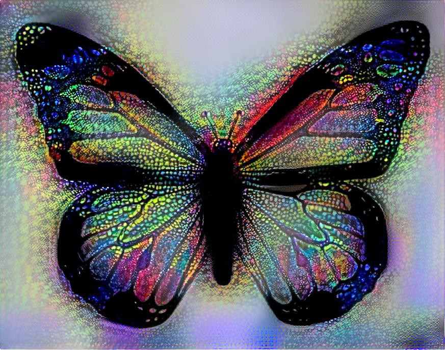 Psychedelic Butterfly