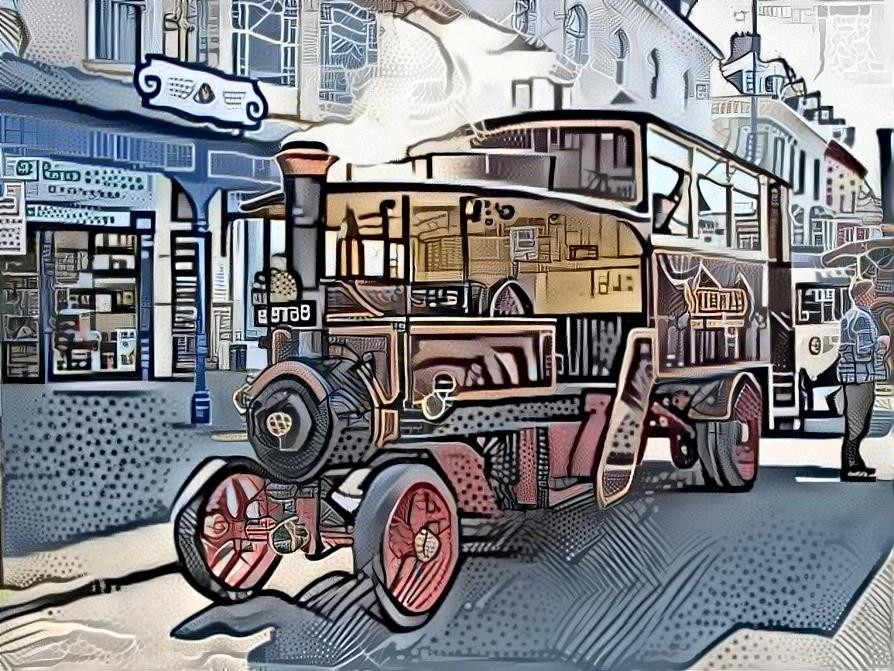  Foden Steam Bus 