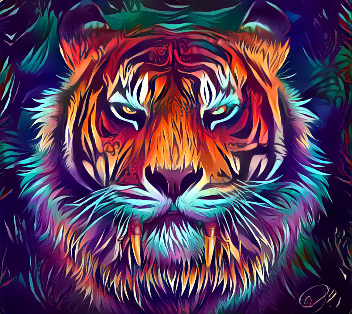 Colorful Tiger 