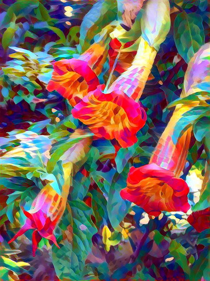 Trumpet Flowers 