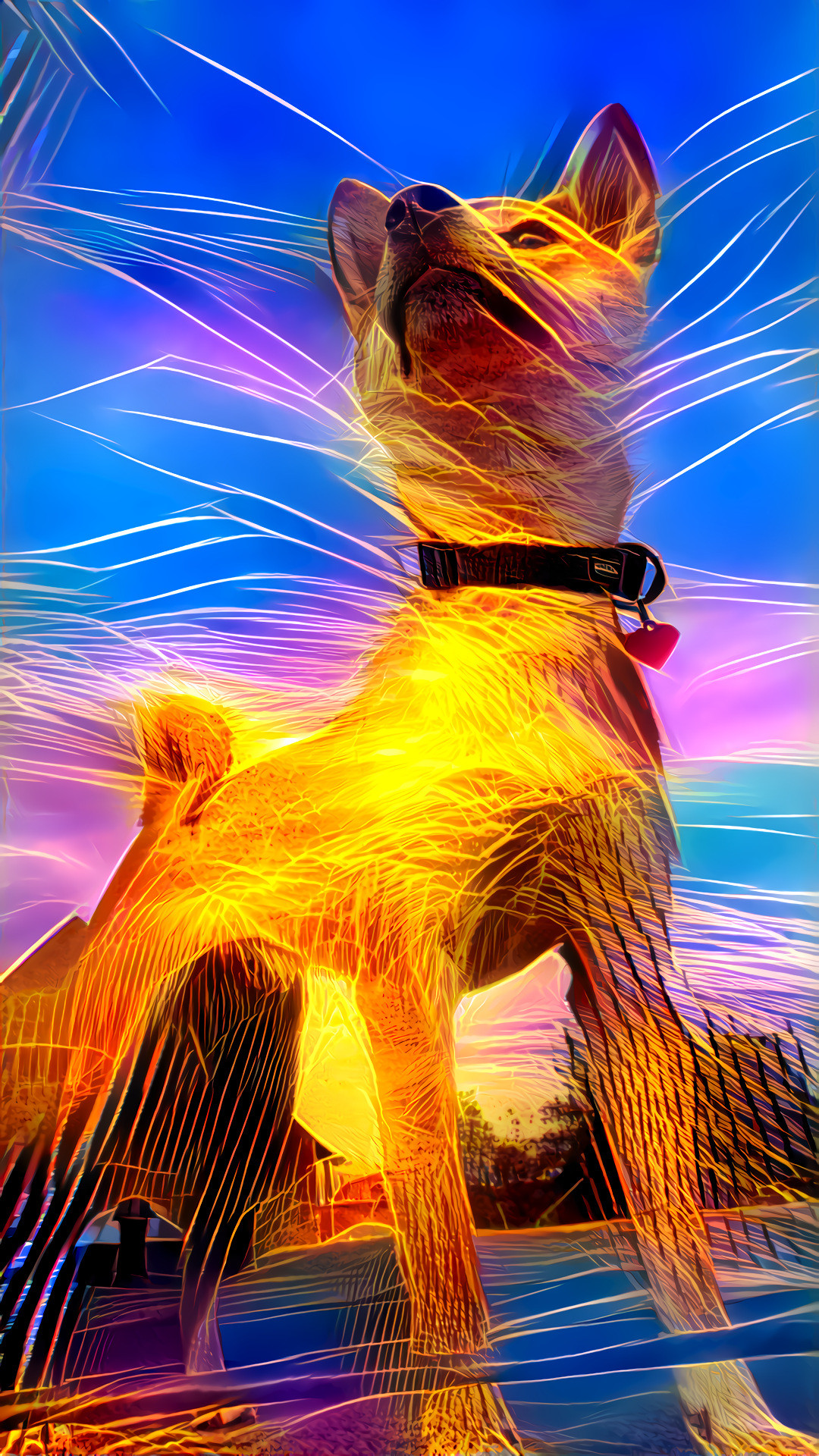 Laser dog