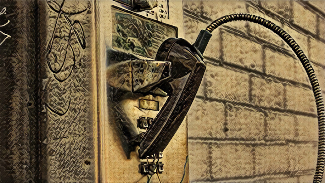 Headless Payphone Handset