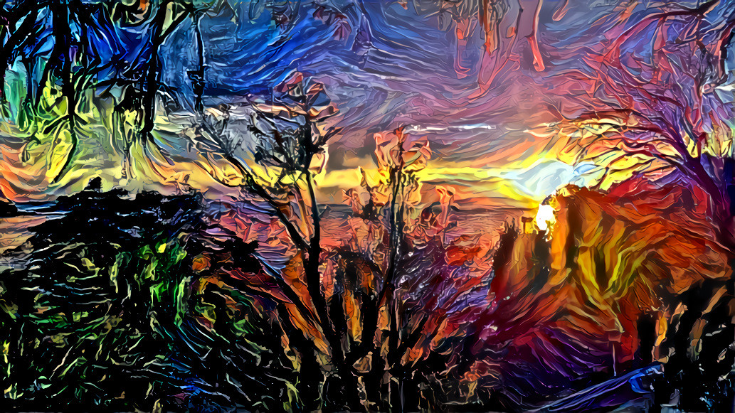 Sunset on Canvas