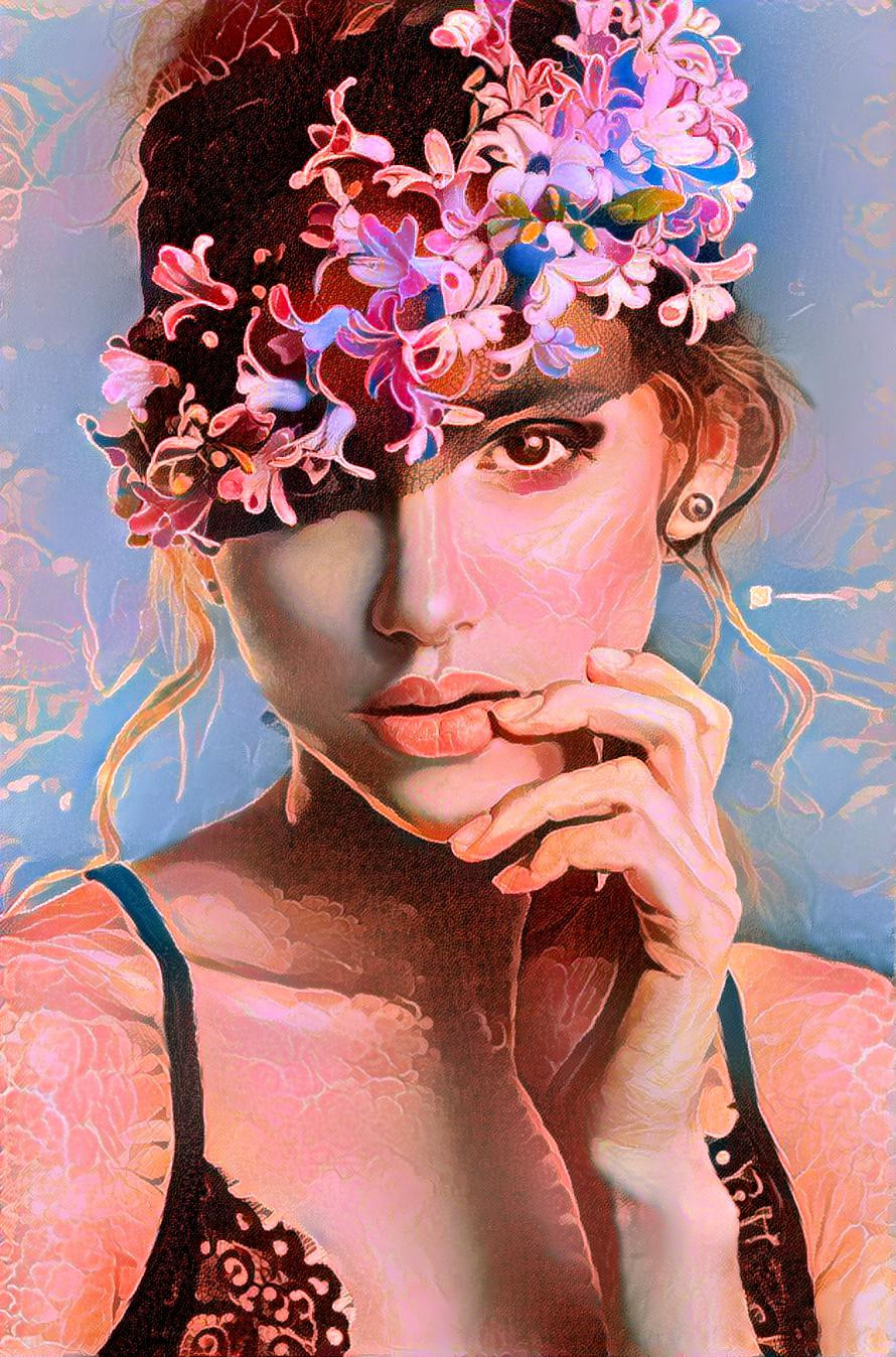 Flower lady