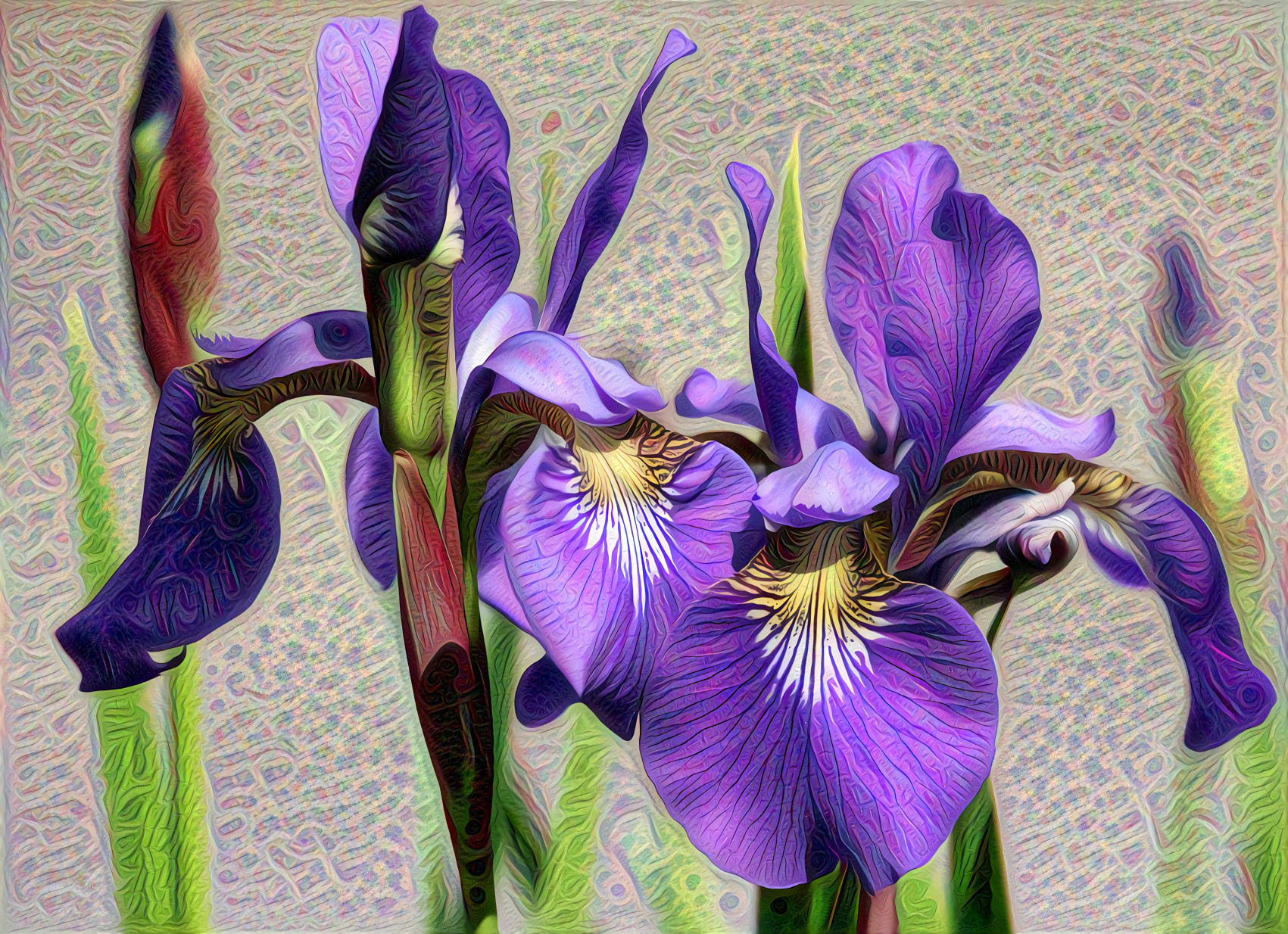 Purple Iris