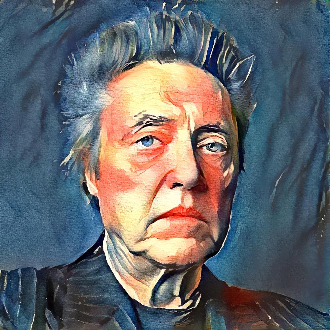 Portrait of Christopher Walken