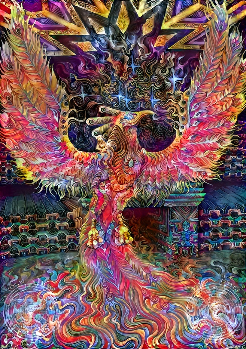 ''Phoenix-of-Paradise'' _ source: ''The God of Dreams'' - artwork by Torus Energy Artworks _ (190815)