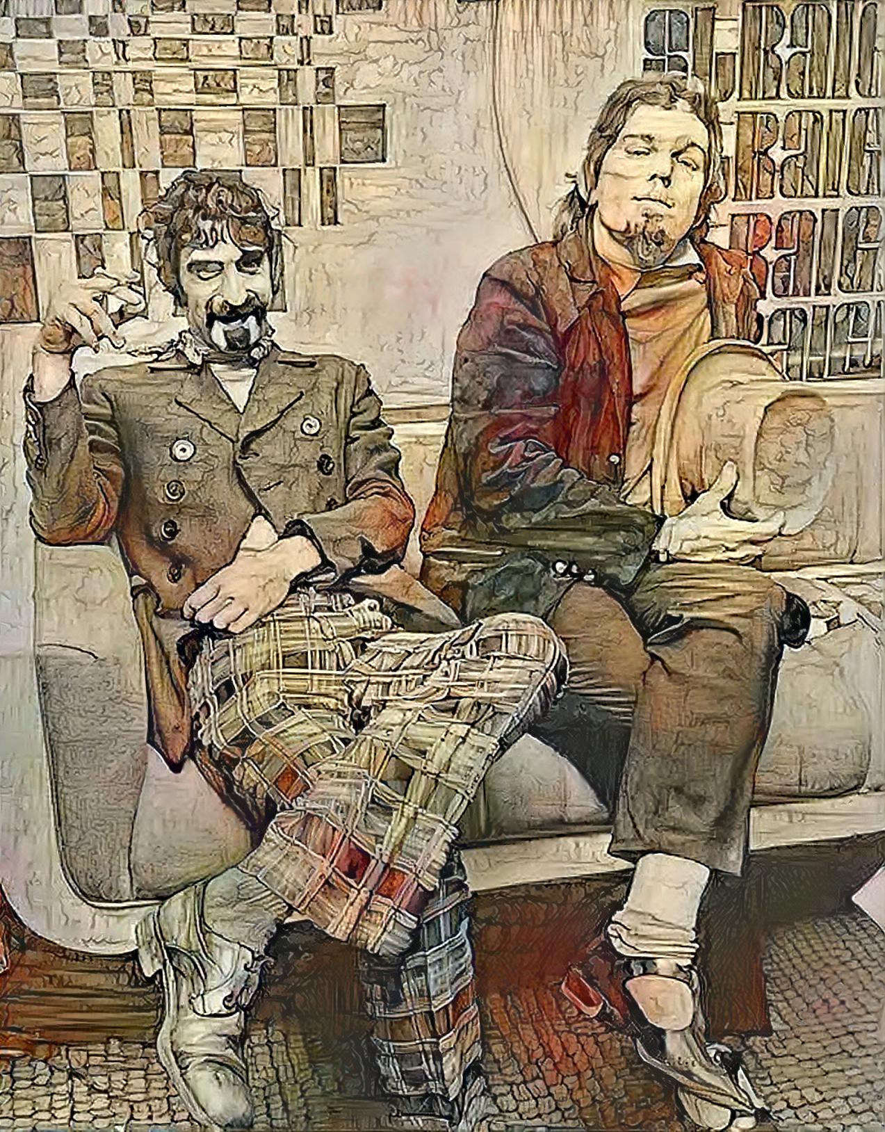 Deep Dream inspired by Frank Zappa and Captain Beefheart