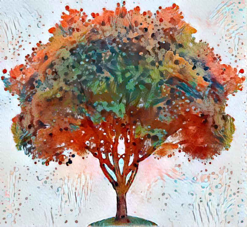 colorful tree