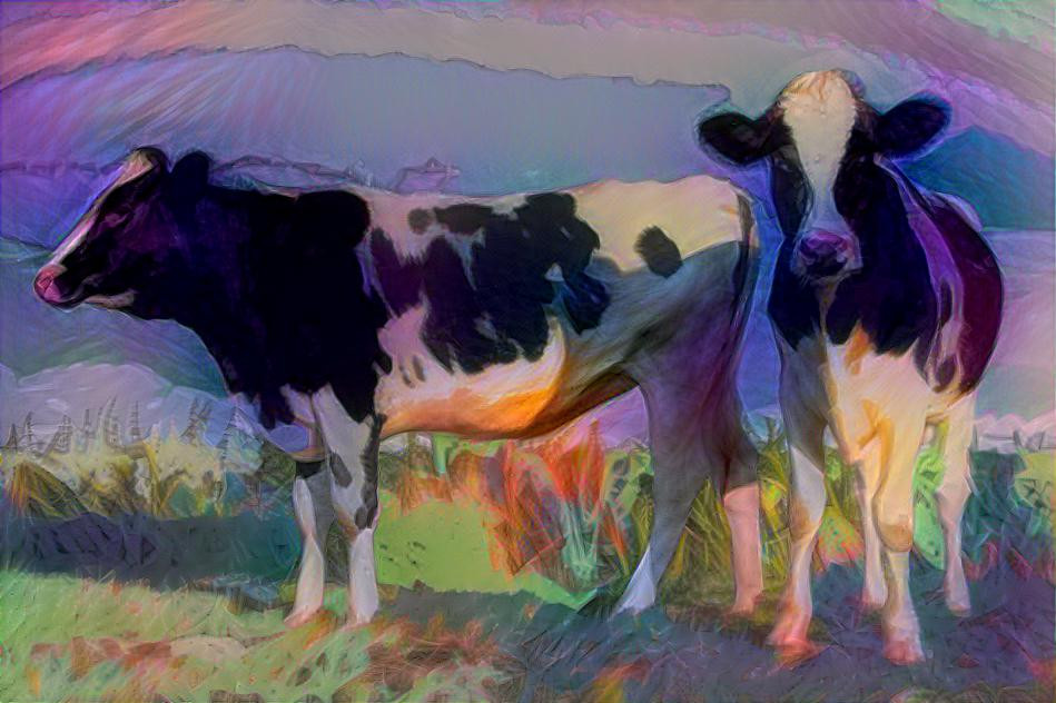 Two cows