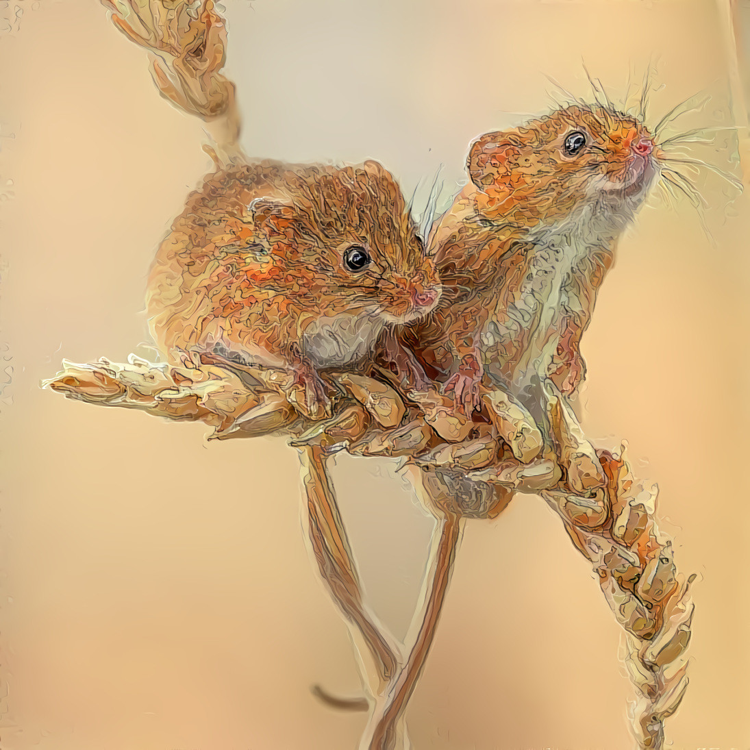 harvest mice