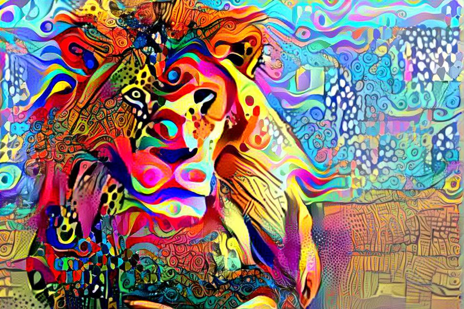 Rainbow Lion